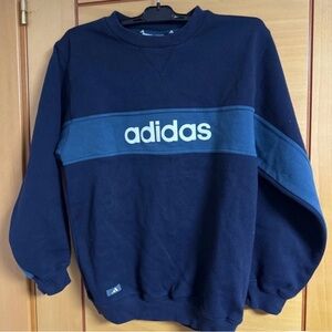 Blue adidas sweater